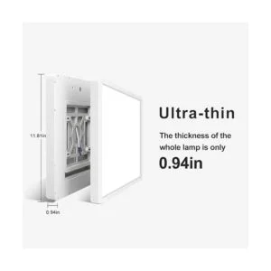 Lámpara de techo LED empotrada luz blanca de 5000 K 12_5