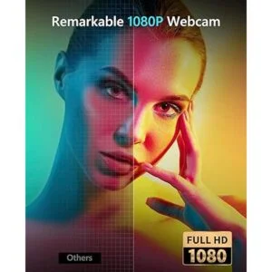 Cámara web 1080P 60FPS cámara de transmisión con_2