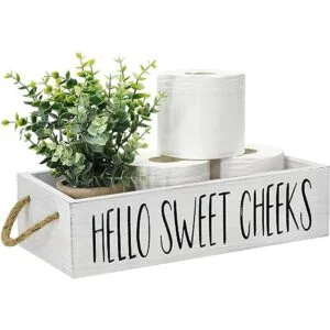 Caja de decoración de baño de 2 lados divertido soporte_1