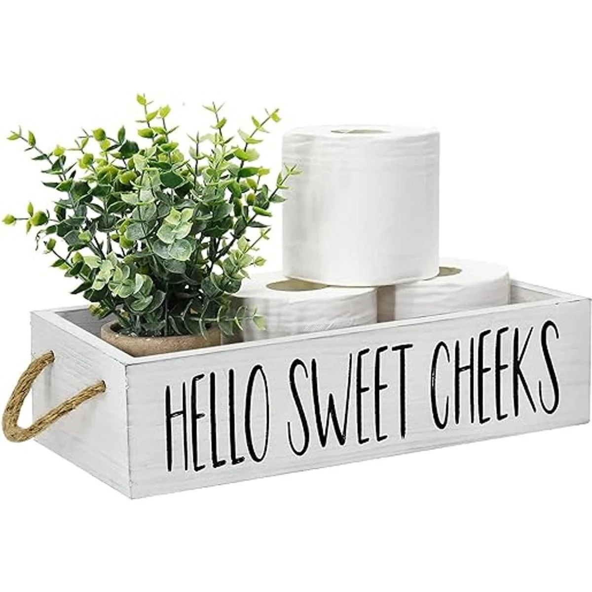 Caja de decoración de baño de 2 lados divertido soporte_1