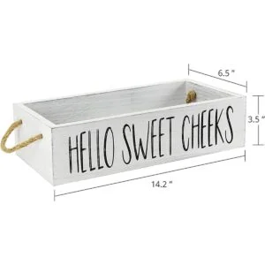 Caja de decoración de baño de 2 lados divertido soporte_7