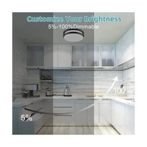 Bilrect Lámpara de techo LED empotrada de 10 pulgadas 18_3