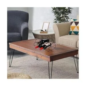 Estante de vino para encimera soporte para botella de_5