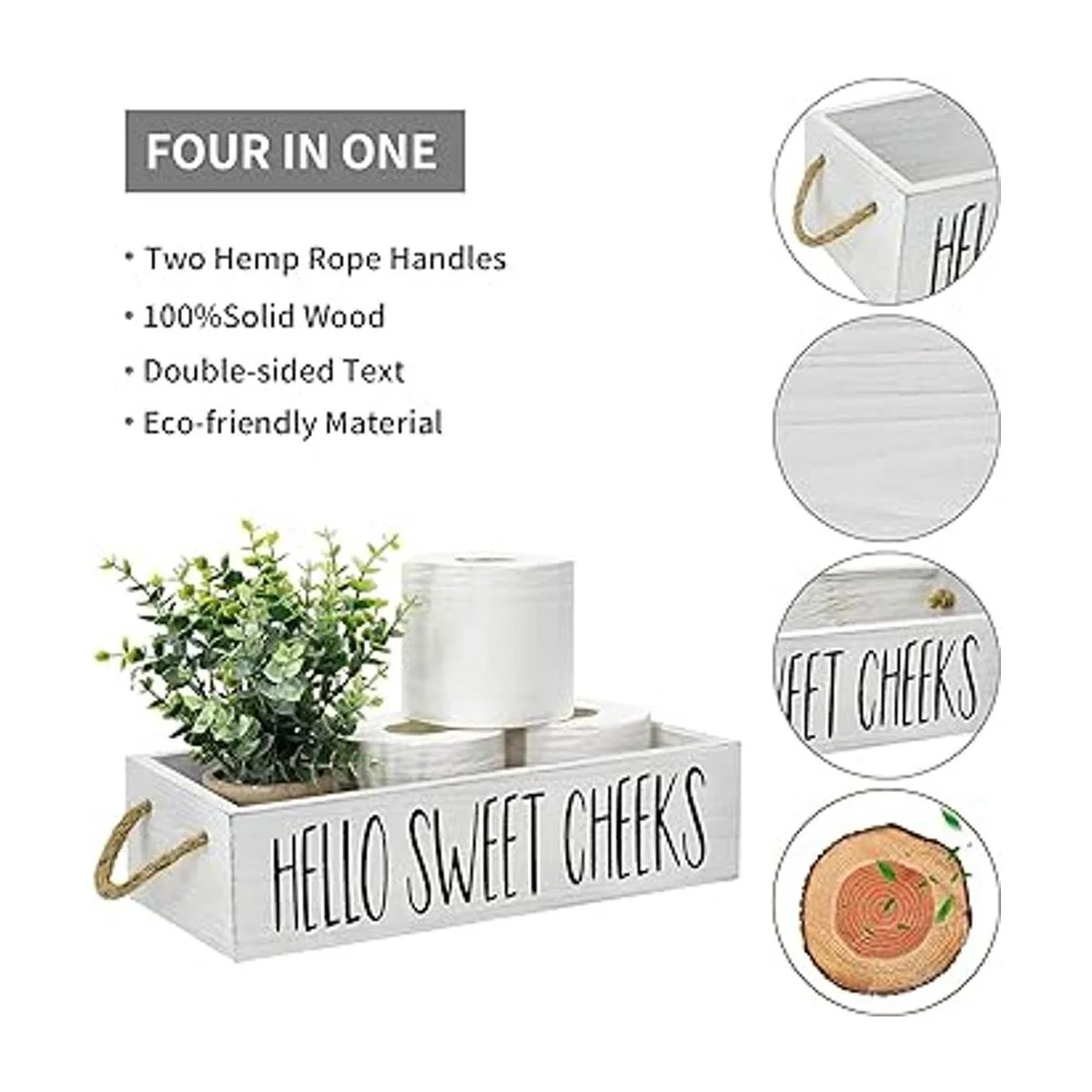 Caja de decoración de baño de 2 lados divertido soporte_6