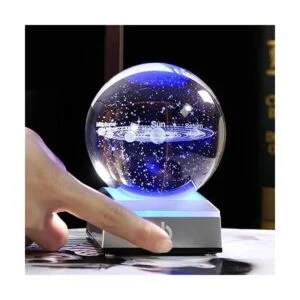 Qianwei Sistema solar 3D Bola de cristal con iluminación_2