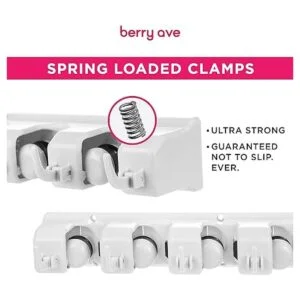 Berry Ave Soporte para escoba rastrillo o trapeador y_4