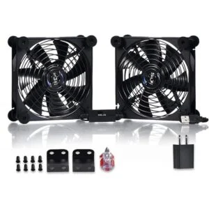 SCCCF Ventilador de control de velocidad USB dual de 5.512_1