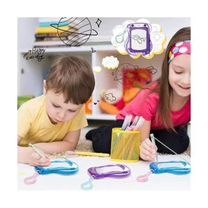 24 piezas de mini tableros magnéticos de dibujo tablero_5