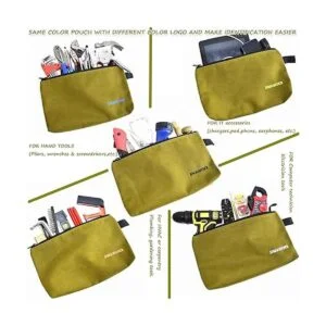 Paquete de 5 bolsas de lona con cremallera de 20 onzas_5