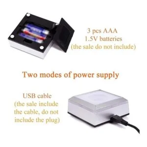 Qianwei Sistema solar 3D Bola de cristal con iluminación_6