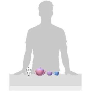 Green Toys Juego de té rosa 4C 17 piezas de simulación_5