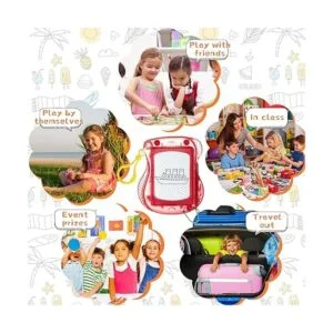 24 piezas de mini tableros magnéticos de dibujo tablero_4