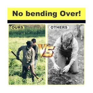 Bird Twig Herramientas de jardinería de azada de estribo_3