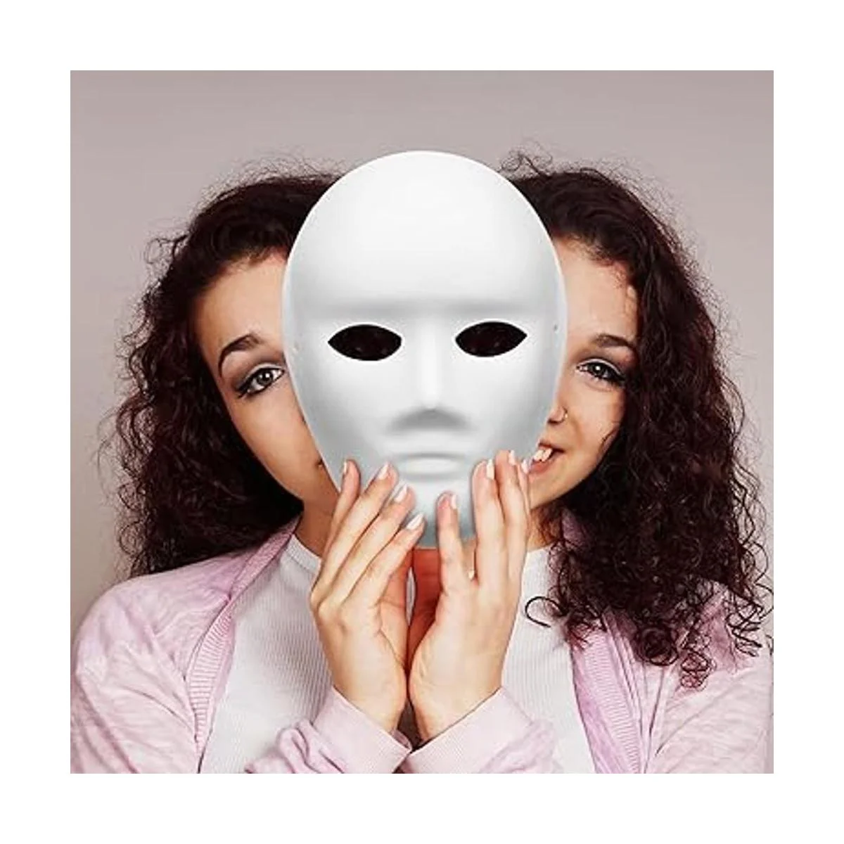 36 máscaras faciales completas de bricolaje máscara de_3