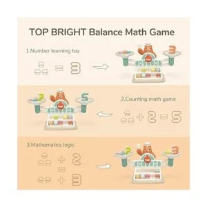 TOP BRIGHT Juego de matemáticas de equilibrio para niños_2