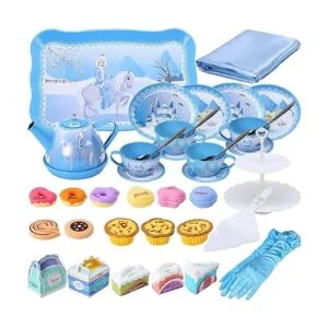 PREWORLD Juego de fiesta de té para niñas pequeñas 46_3