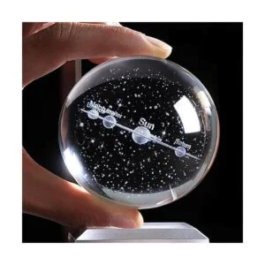 Qianwei Sistema solar 3D Bola de cristal con iluminación_7