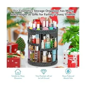 HEMTROY Organizador de maquillaje giratorio de 360_6
