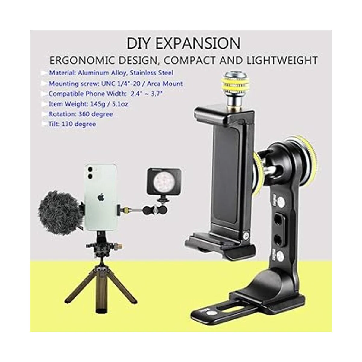 Soporte de trípode de metal para iPhone Soporte_4