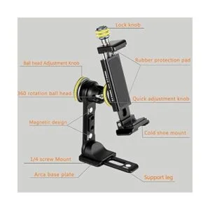 Soporte de trípode de metal para iPhone Soporte_5