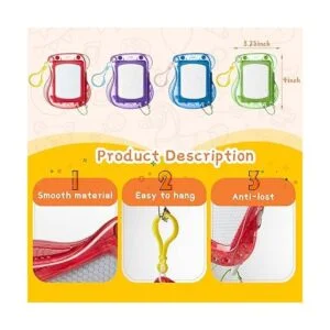 24 piezas de mini tableros magnéticos de dibujo tablero_2