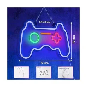 SOLIDEE Letreros LED de neón regulables para decoración de_4