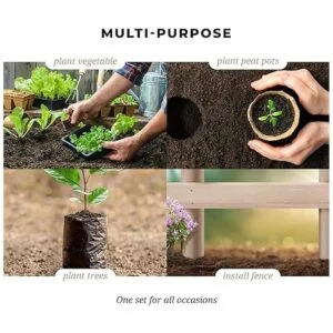 Broca para siembra Juego de brocas de jardín con espiral_5