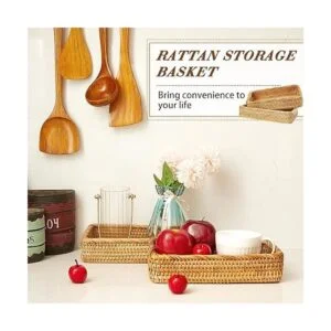 2 cestas de mimbre para tanque de inodoro tejidas a mano_4