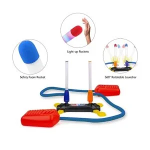 BananMelonBM Lanzador de cohetes para niños juego de_5