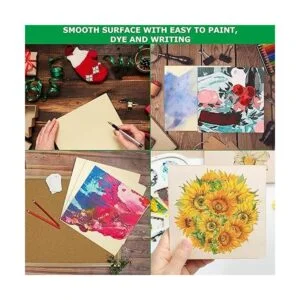 20 hojas de tilo de 12 x 12 pulgadas piezas de madera_6