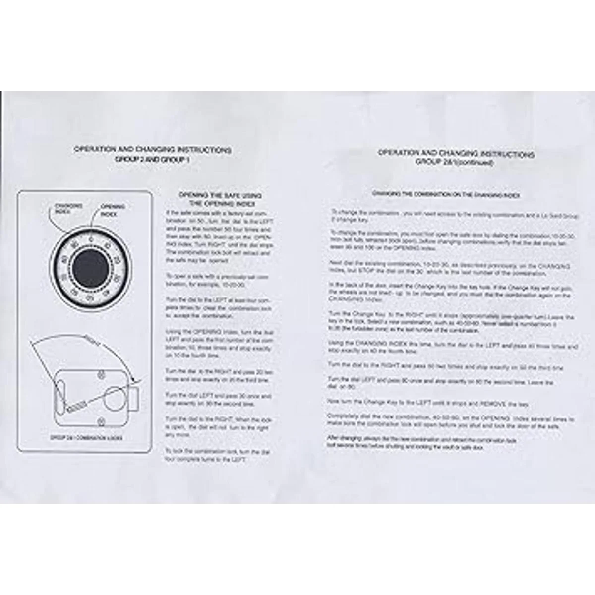 Llave de cambio para cerradura segura de combinación de 3_5