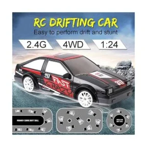 RC Drift Car 124 2.4GHz 4WD Control remoto Sport Racing_3
