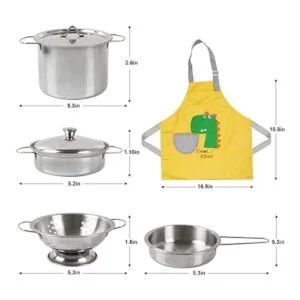 Sundaymot Accesorios de cocina de juego juego de cocina_4