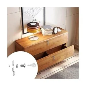 Paquete de 8 cerraduras de leva de gabinete prémium con_4