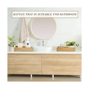 2 cestas de mimbre para tanque de inodoro tejidas a mano_5