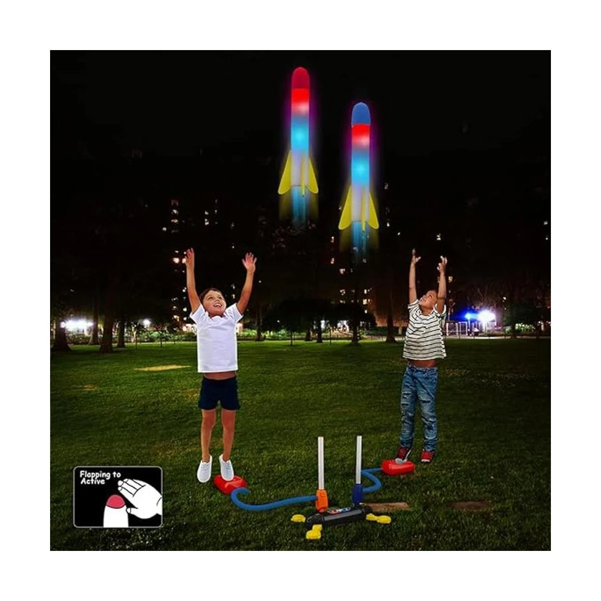 BananMelonBM Lanzador de cohetes para niños juego de_2