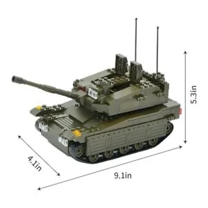 QLT Juego de bloques de construcción de tanques militares_4