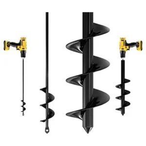 Broca para siembra Juego de brocas de jardín con espiral_1