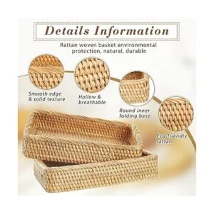 2 cestas de mimbre para tanque de inodoro tejidas a mano_3