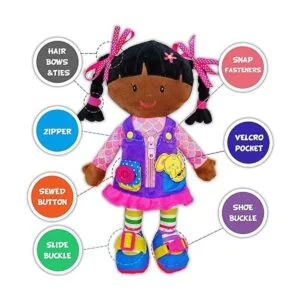 June Garden Dressy Friends Scarlett Muñeca educativa de_2