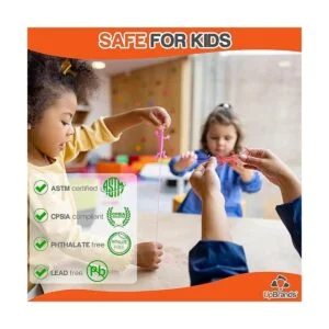 UpBrands Juego de 72 juguetes de lagartos súper elásticos_3