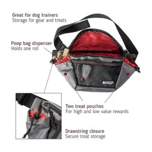 Straphboss Riñonera de entrenamiento para perros bolsa_2