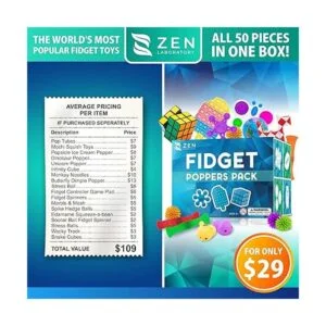 Paquete de 50 juguetes para la ansiedad regalos de_6