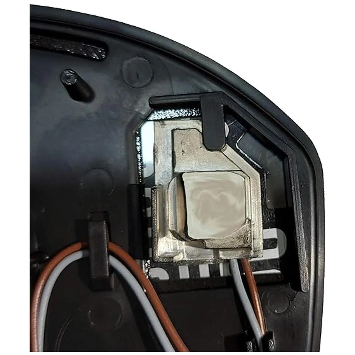 Espejo de repuesto para el lado del pasajero con placa_4