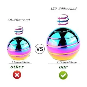 Juguetes de escritorio cinéticos bola giratoria de_2