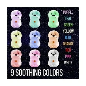 LumiPets Perro cachorro luz nocturna para niños luz de_4