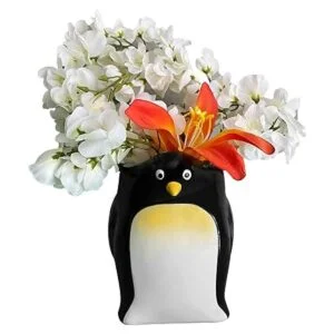 Sixdrop Soporte para utensilios de pingino bonito_4