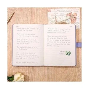 CAGIE Diario con cerradura en forma de corazón con llave_3