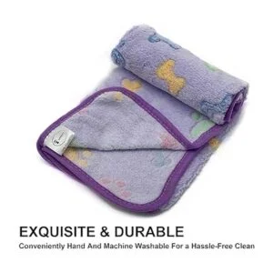 1 paquete de 3 mantas para cachorros súper suaves y_3