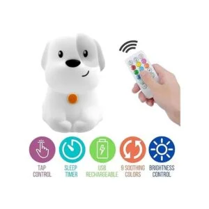 LumiPets Perro cachorro luz nocturna para niños luz de_2